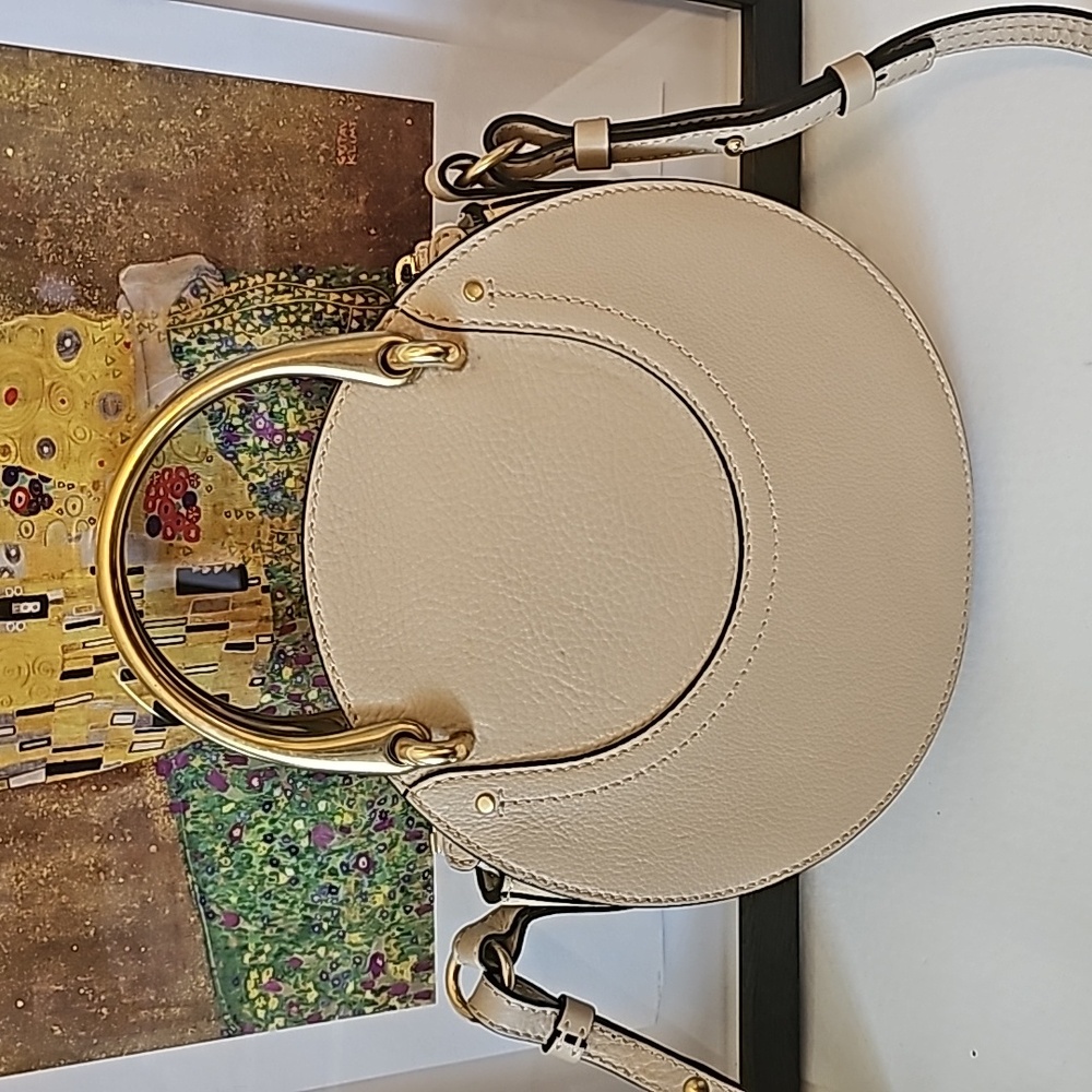 CHLOÉ Pixie Round Leather Crossbody Bag AUTHENTIC - Picture 5 of 16